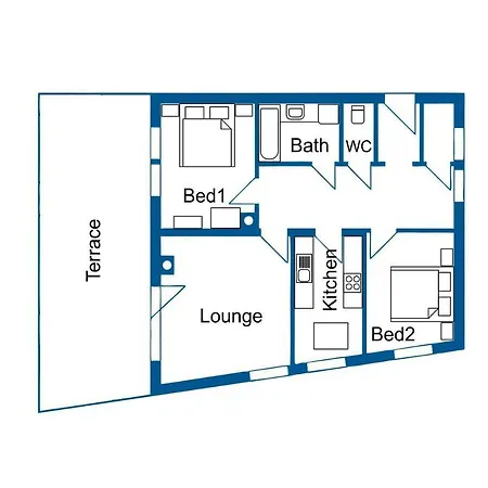 Zippy Penthouse Lake & Mountain Views * Τσελ αμ Ζέε